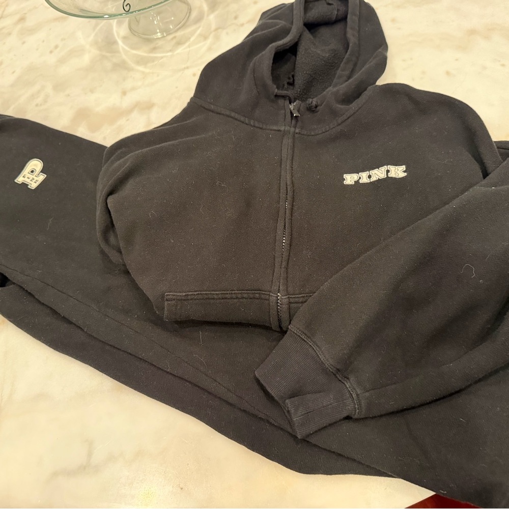 Victoria's Secret Pink Black Apparel Set